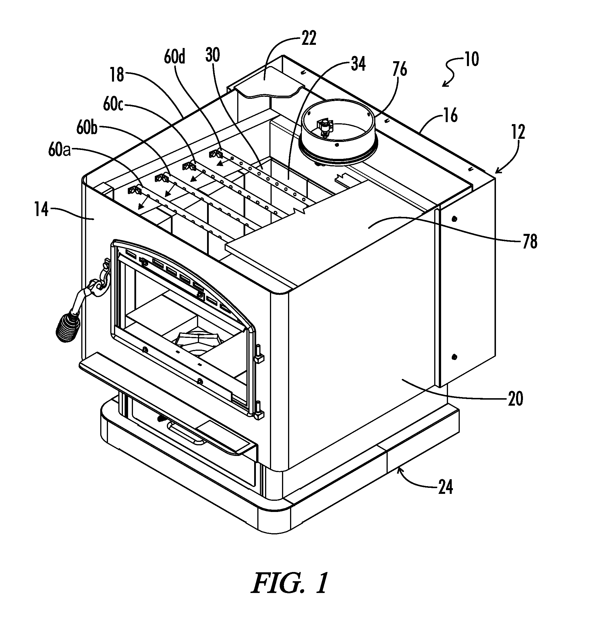 Low Emission Woodstove