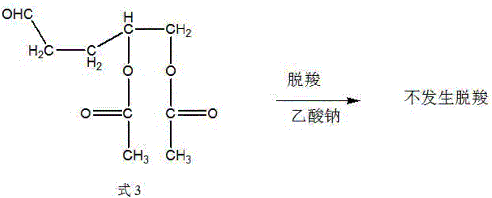 Synthetic method of trans-4-acetoxyl-2-methyl-2-butene-1-aldehyde