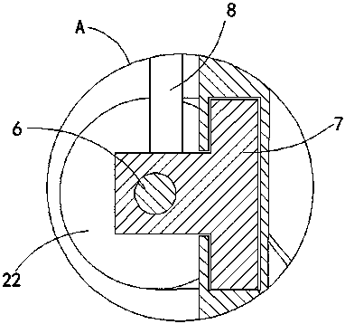 Fertilizer applicator with adjustable material storage space