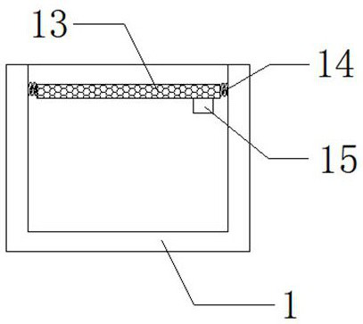 A kind of fruit cleaning and draining device