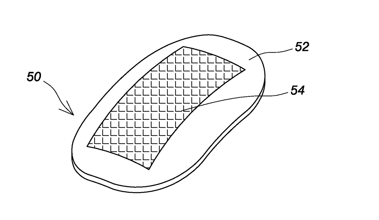 Lamination structure of two-axis curvy touch panel