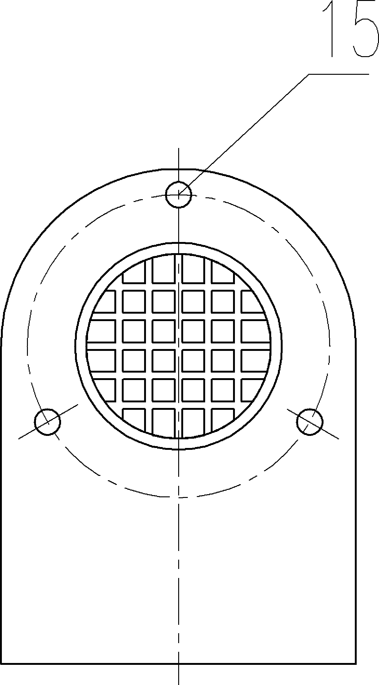 Protective device for electrical system box vent hole