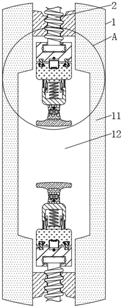 Vibration fastening and clamping device for electronic component production