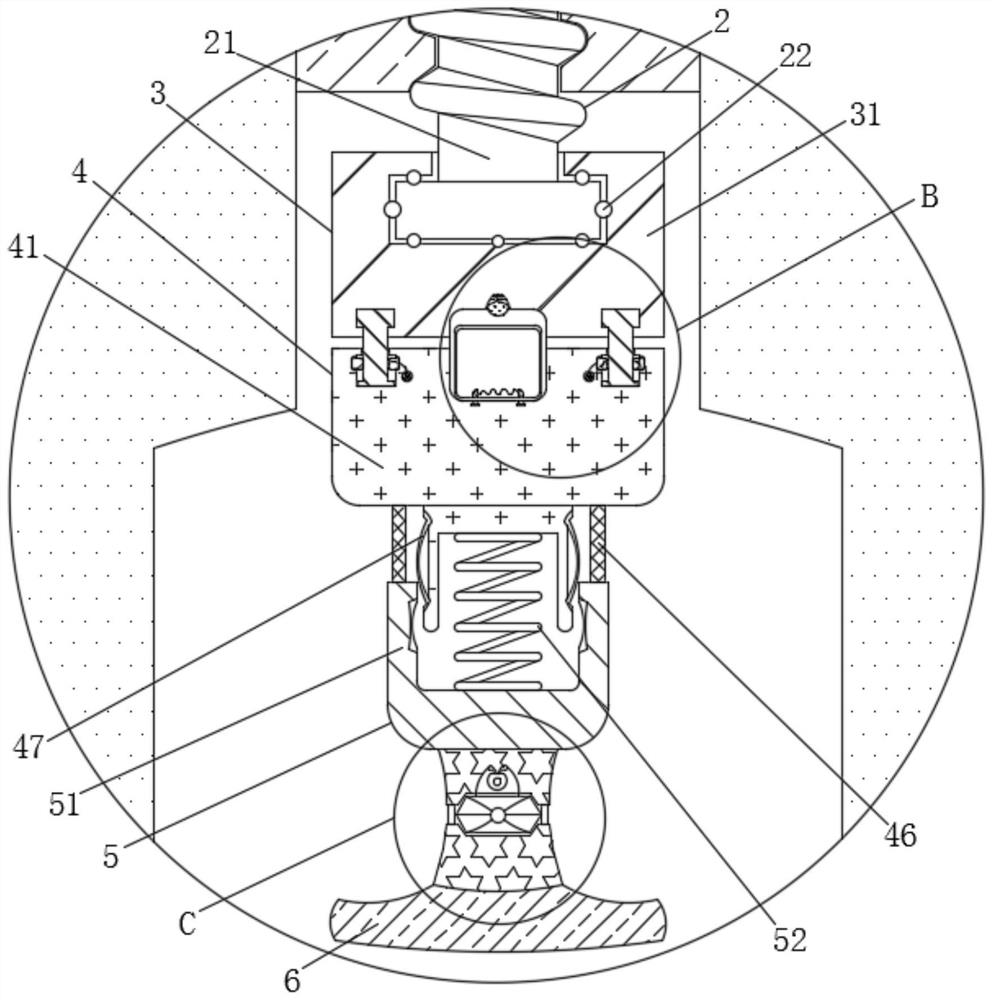 Vibration fastening and clamping device for electronic component production