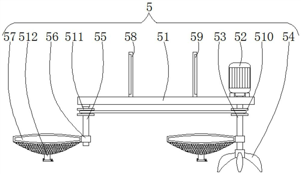 Raw material selecting device based on sesame seed candy production