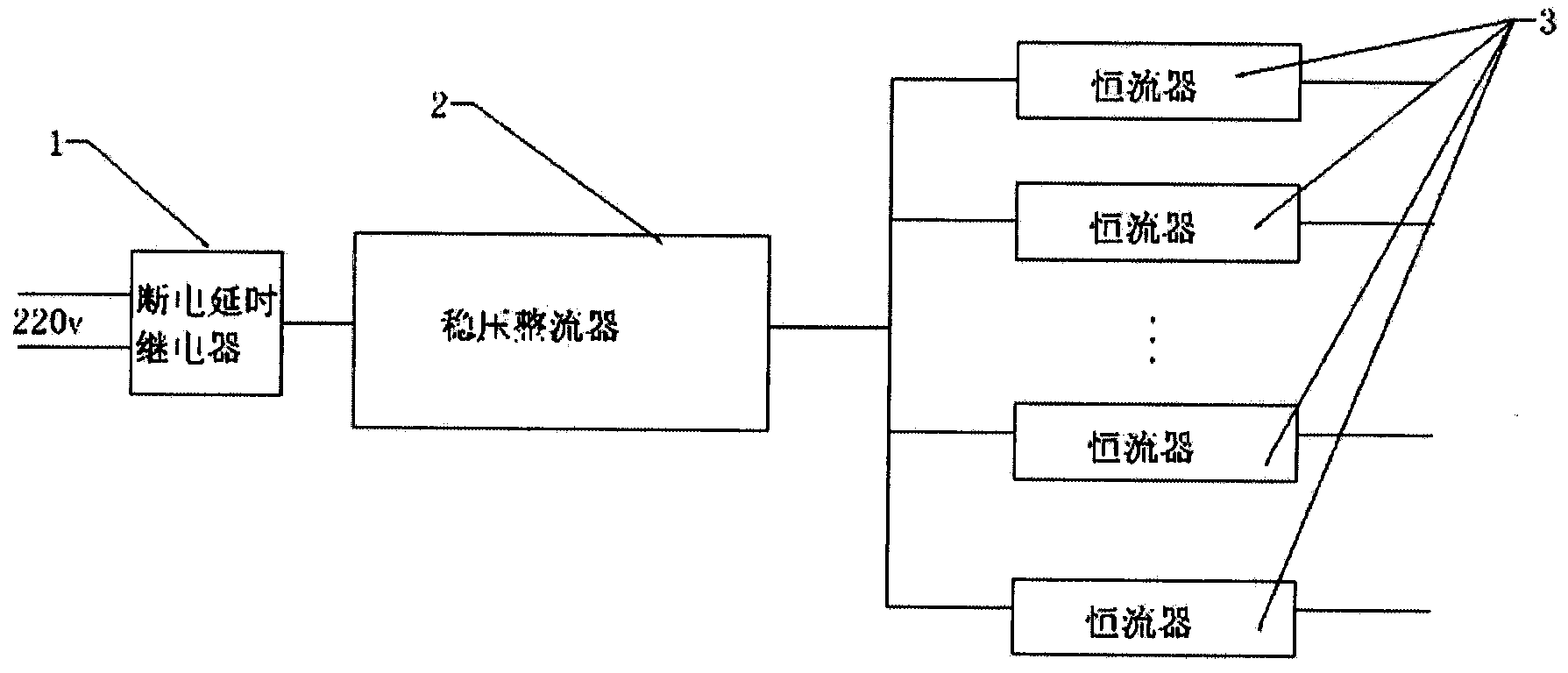 Safety power supply for energy-saving electrical appliance