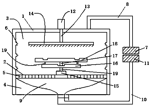 Dust removal device for lithium batteries