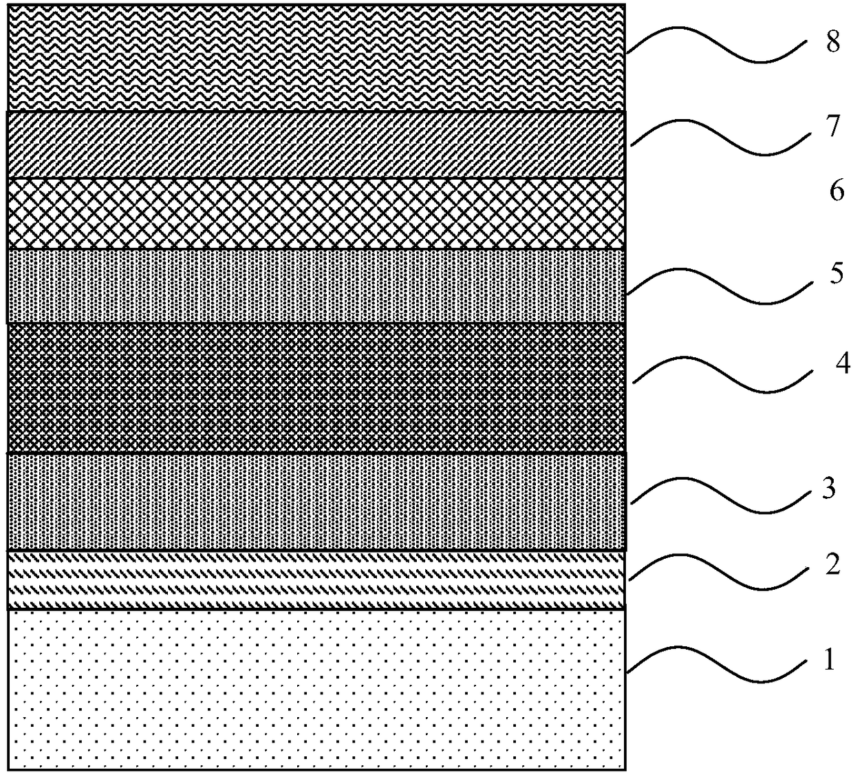 AlGaN based deep-UV LED epitaxial structure with function of improving light output