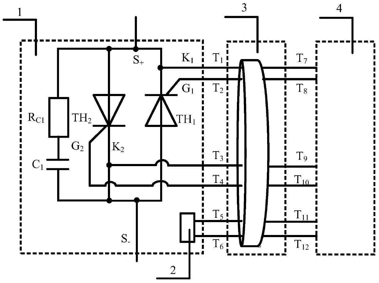 An integrated switch assembly