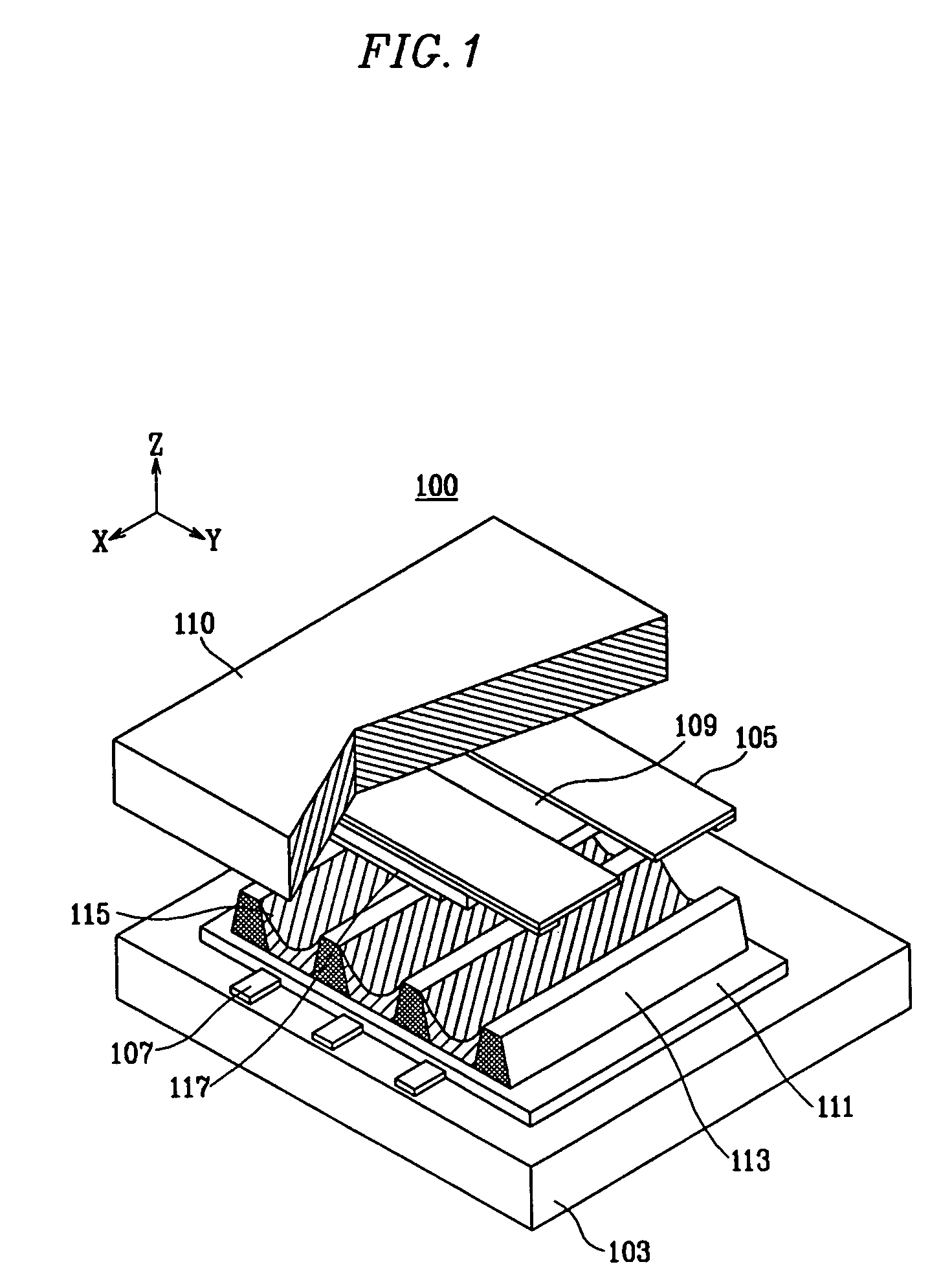 Plasma display panel (PDP) having phosphor layers in non-display areas