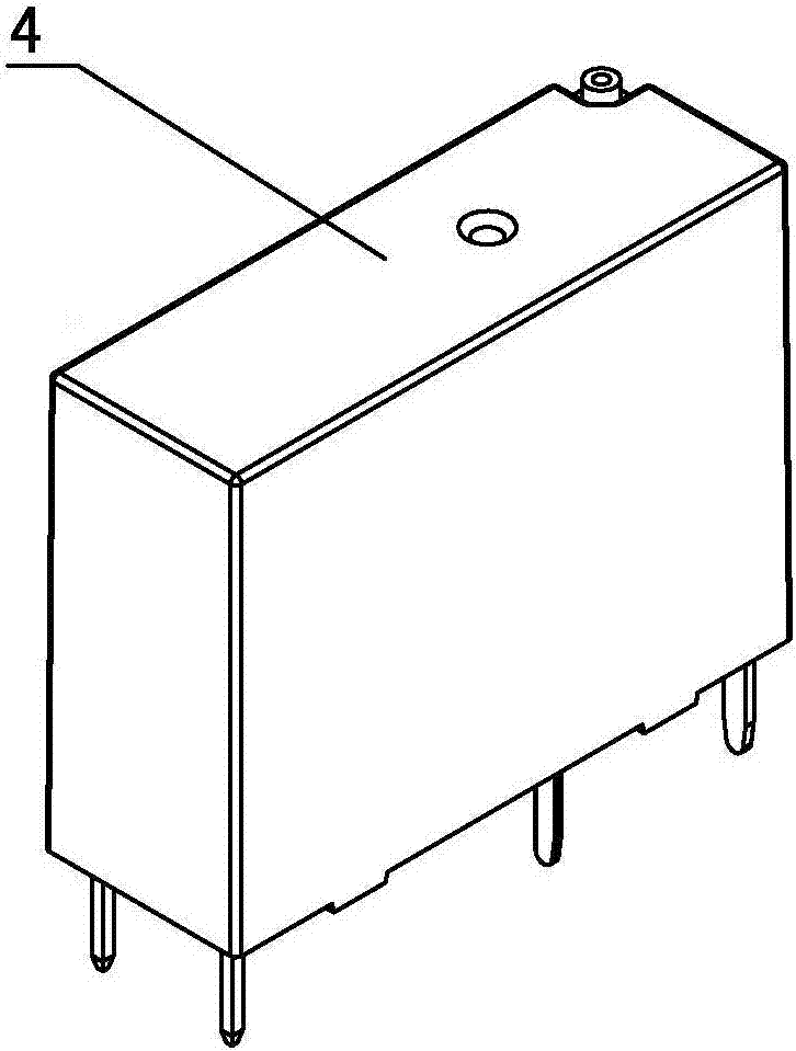 A small electromagnetic relay