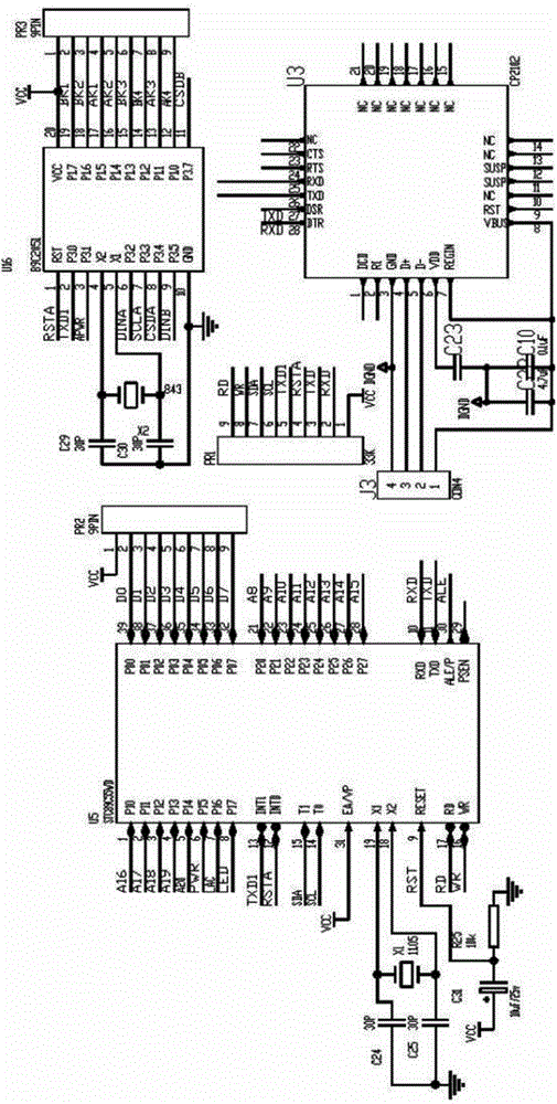 Instrument for testing elasticity modulus of laminated wooden beam