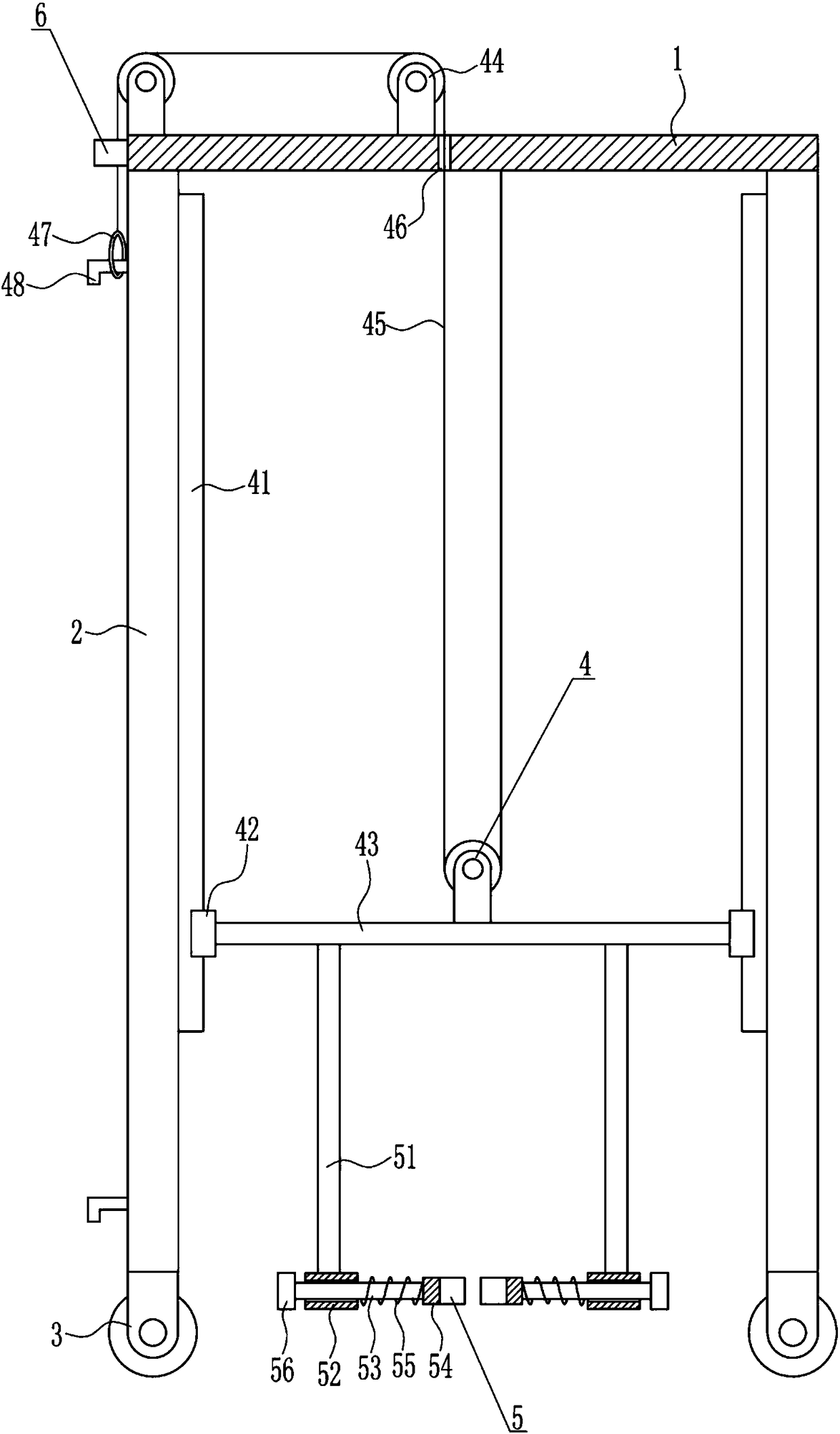 Barreled water placing device for water dispenser