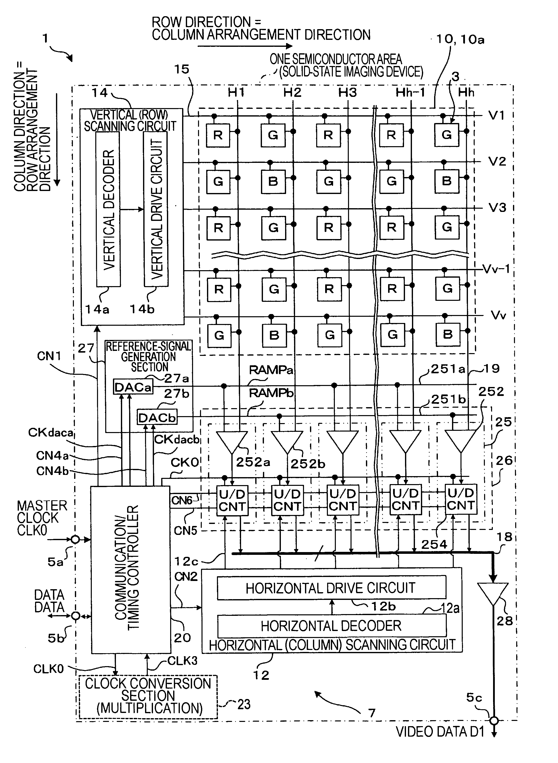 DA converter, AD converter, and semiconductor device