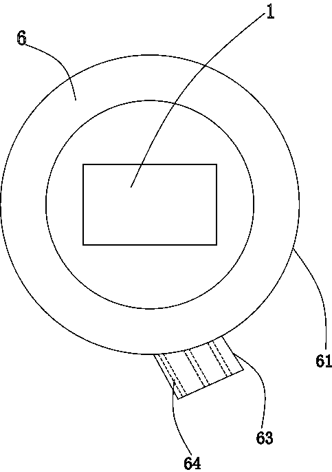 Air conditioner with rotating air outlet