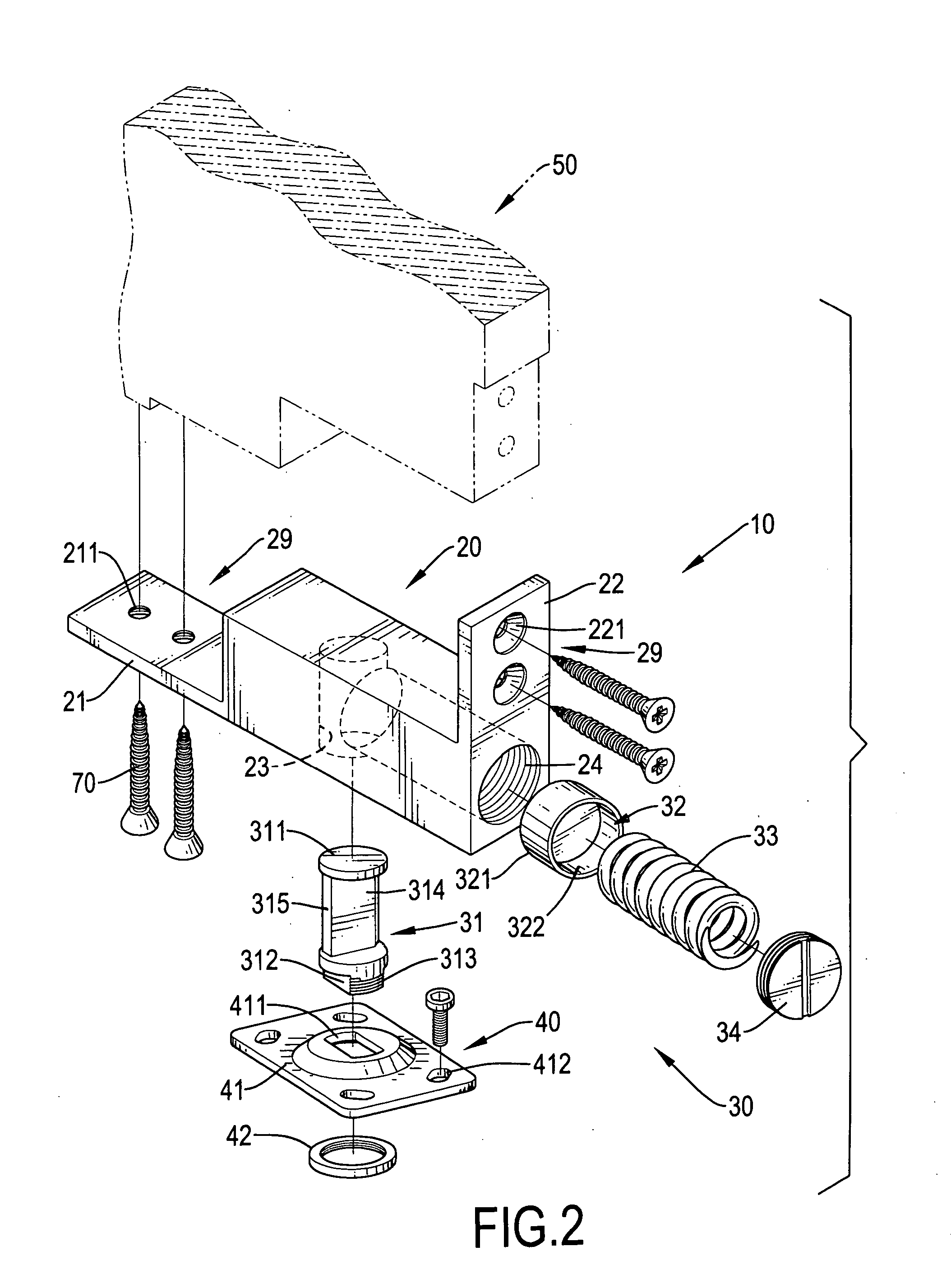 Door-closing assembly