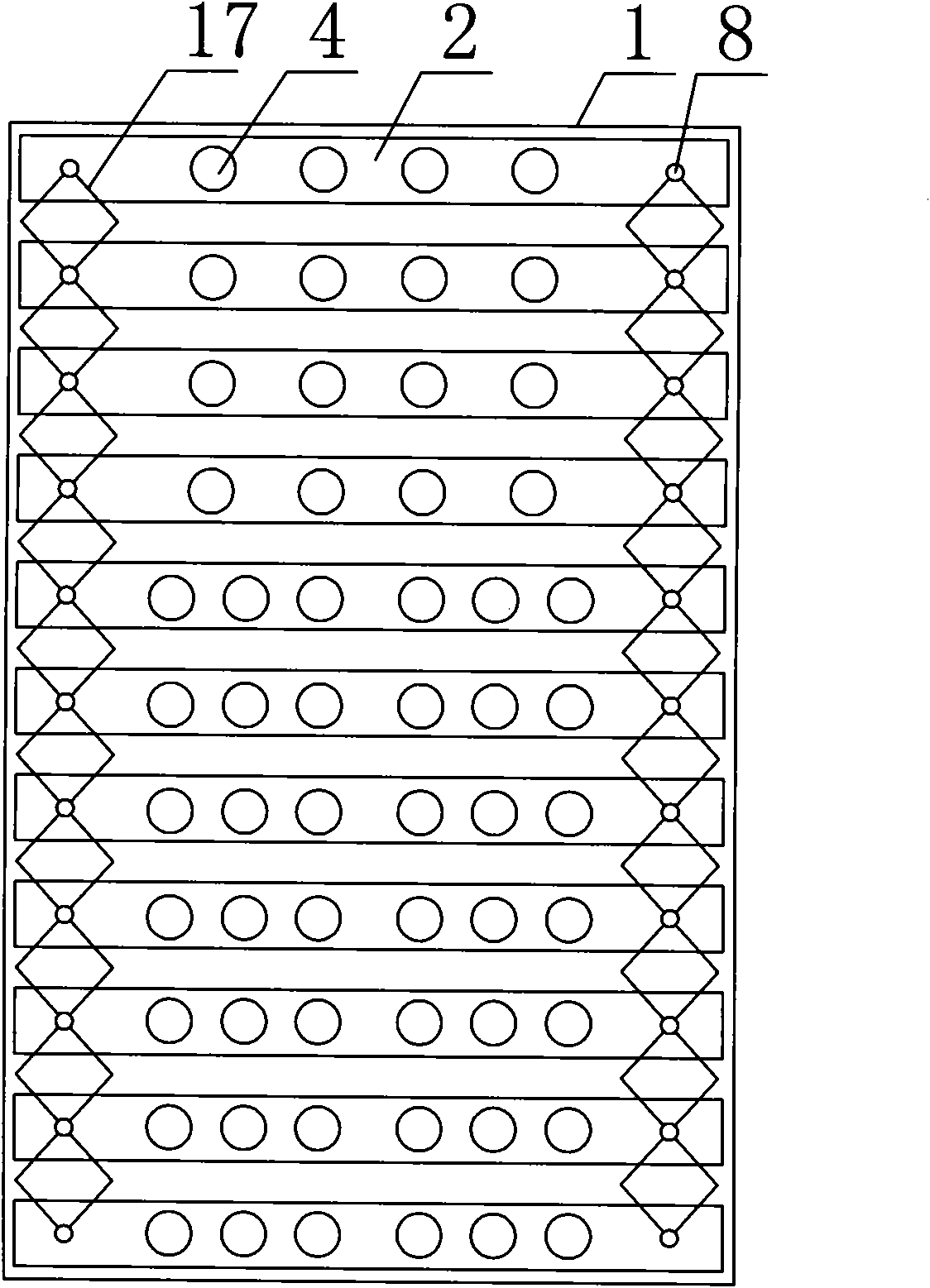 Method and device for positioning acupuncture points of whole body of human body