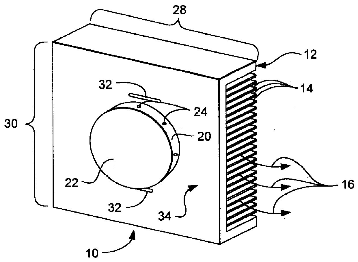 Wafer level burn-in and test thermal chuck and method