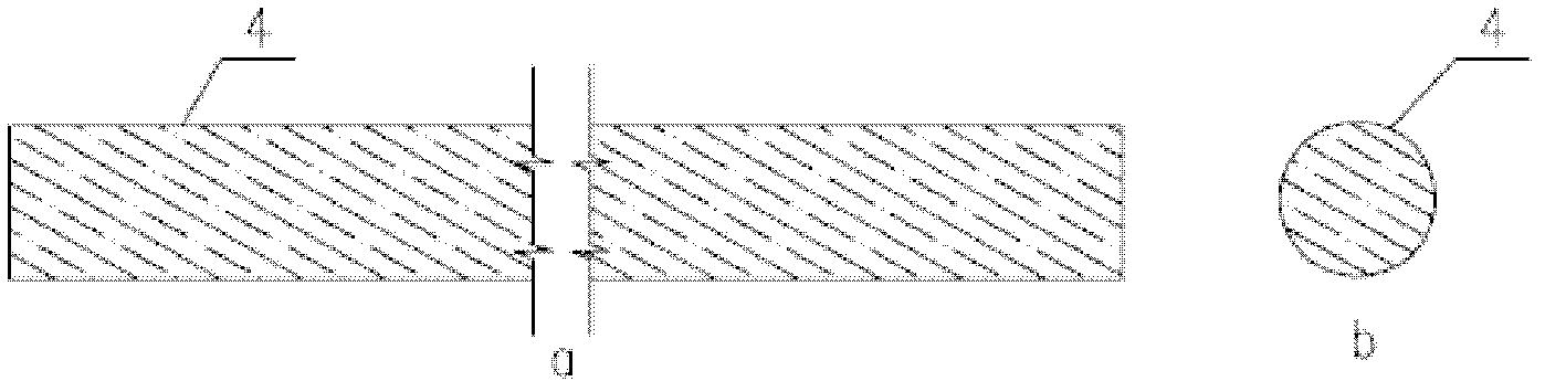 Pre-stored stress rib with composite structure and manufacturing method thereof