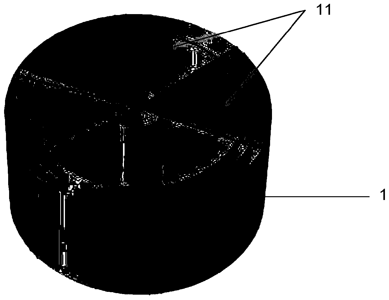 Acoustic supersurface structure and sound vortex wave generator