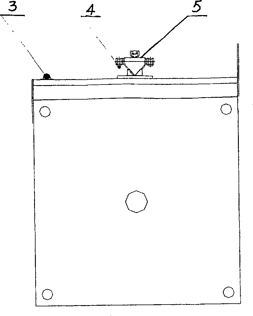 Structure for suspending filter plate and suspending style thereof