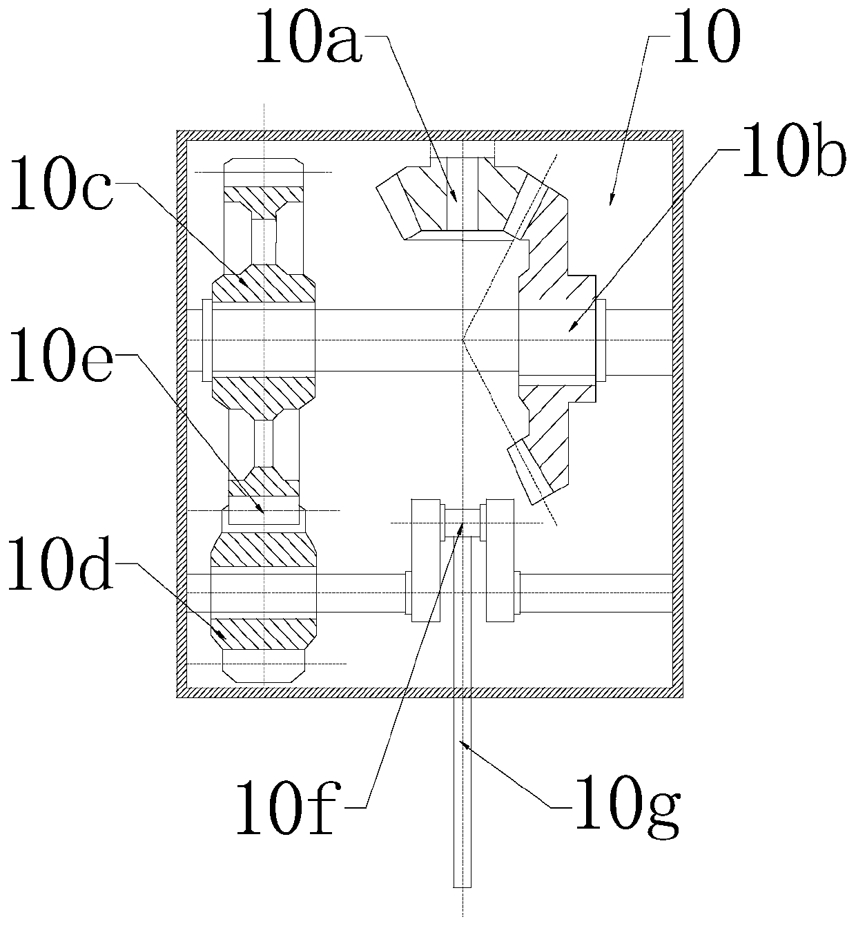 A continuous pressurized electro-hydraulic bridge plug setting tool driven by a gear train