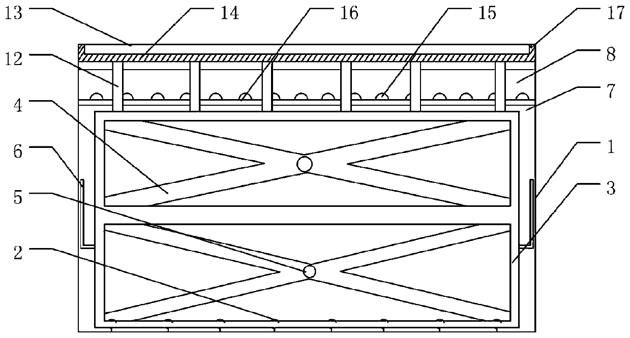 Bridge expansion joint transition area repairing structure for data measurement and construction method of structure