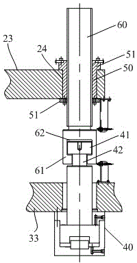 Hydraulic tire vulcanizing machine