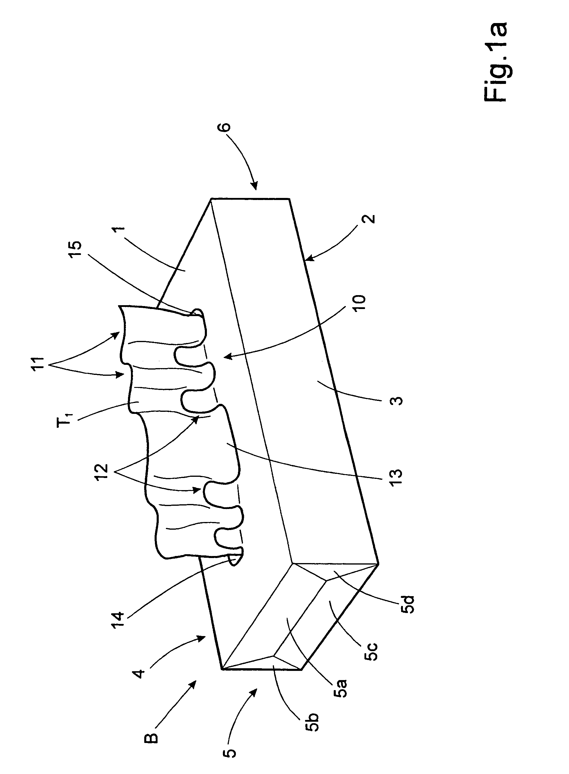 Container for a stack of interfolded tissue sheets