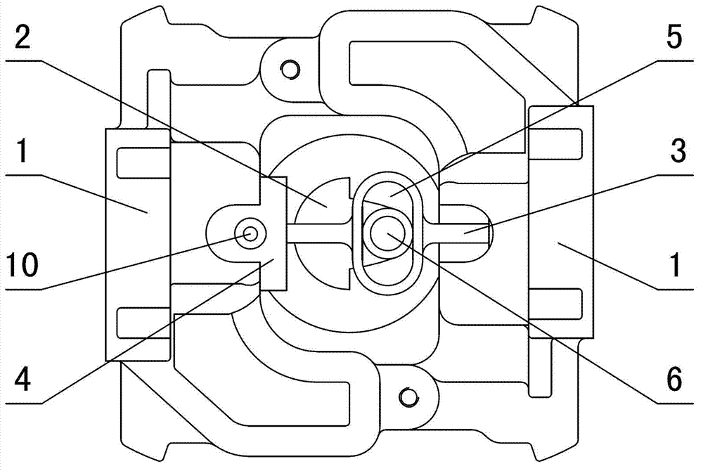 Single-drive multi-cylinder compressor structure