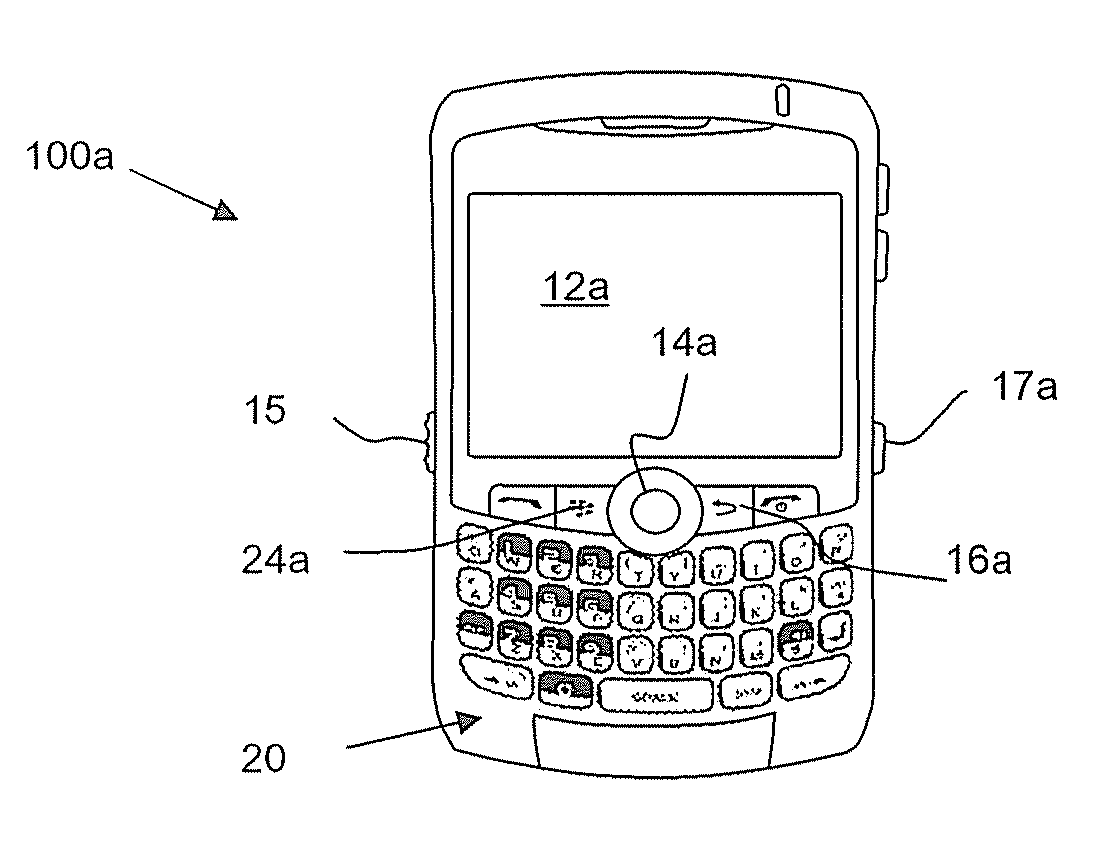 System and method for updating presence information in instant messaging applications on a mobile device