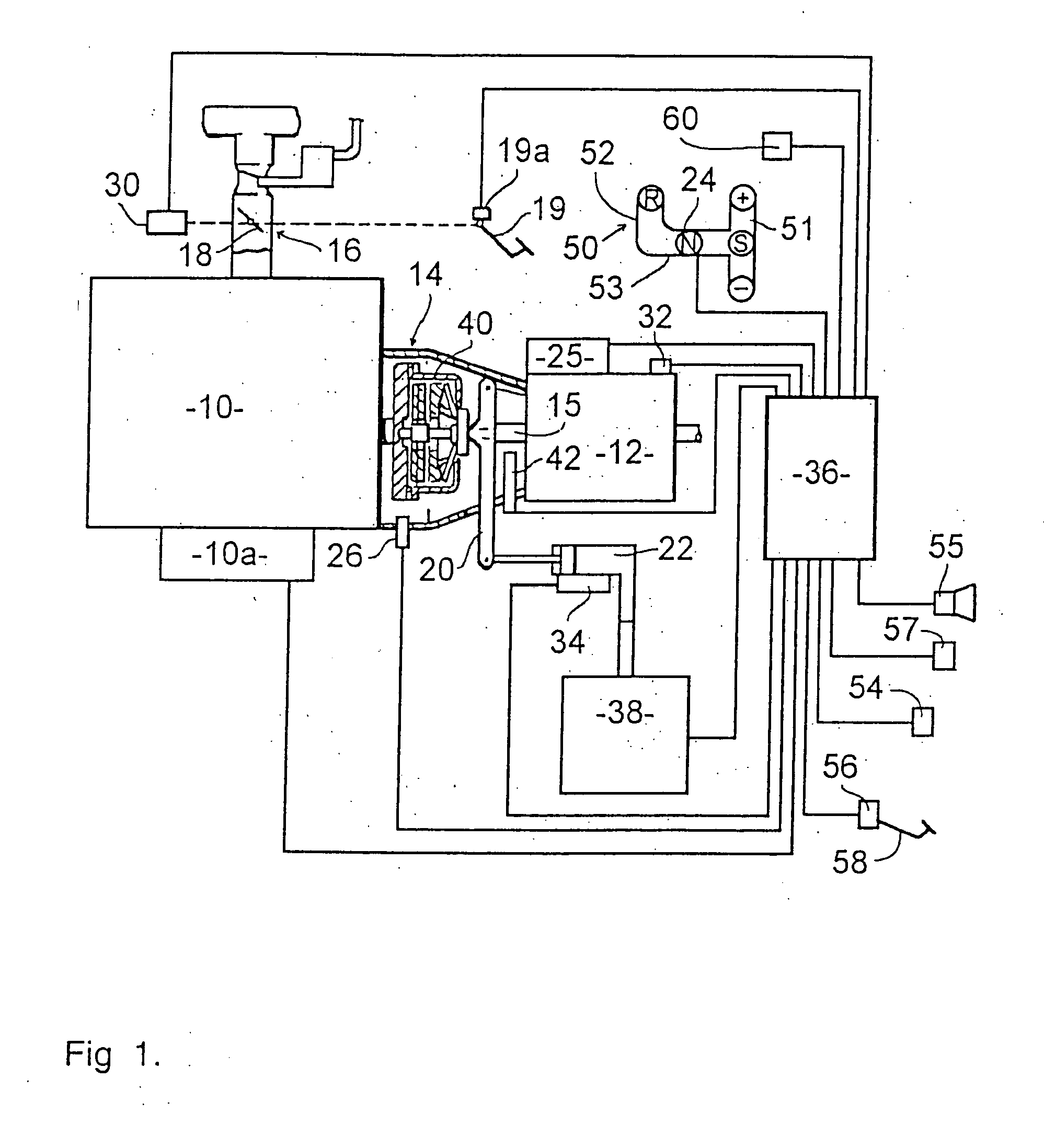 Automatic gear system