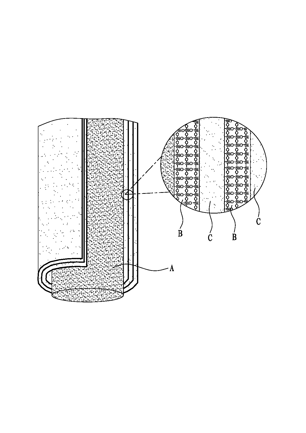 Preparation method for solid phase microextraction recognizable adsorption coating