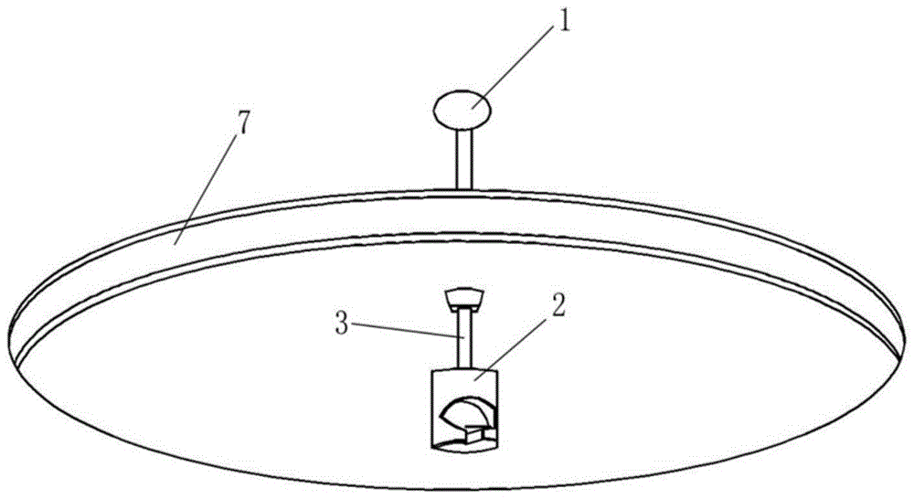 Hardware-type anti-bird umbrella cover