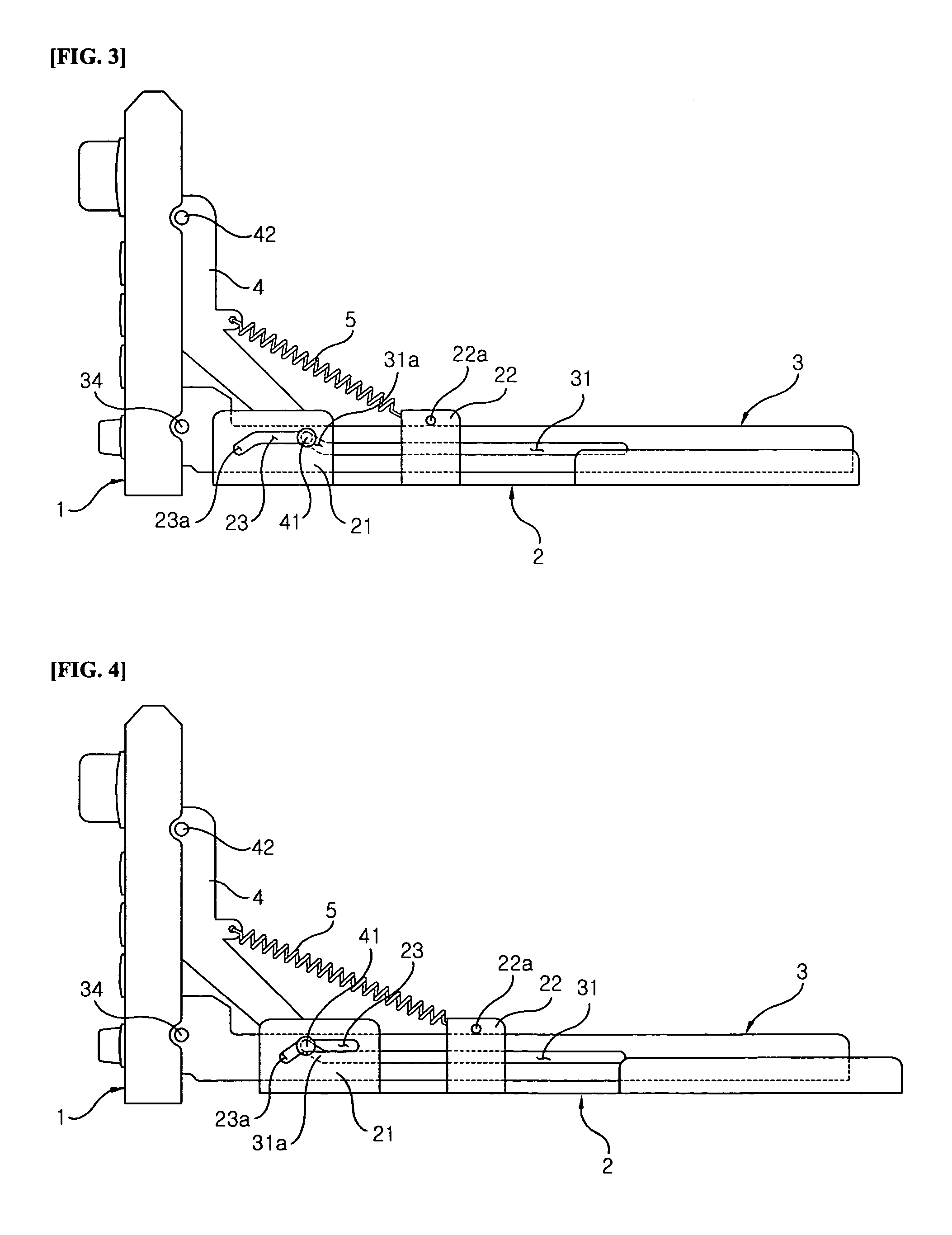 Monitor tilting apparatus of AV system for motor vehicle