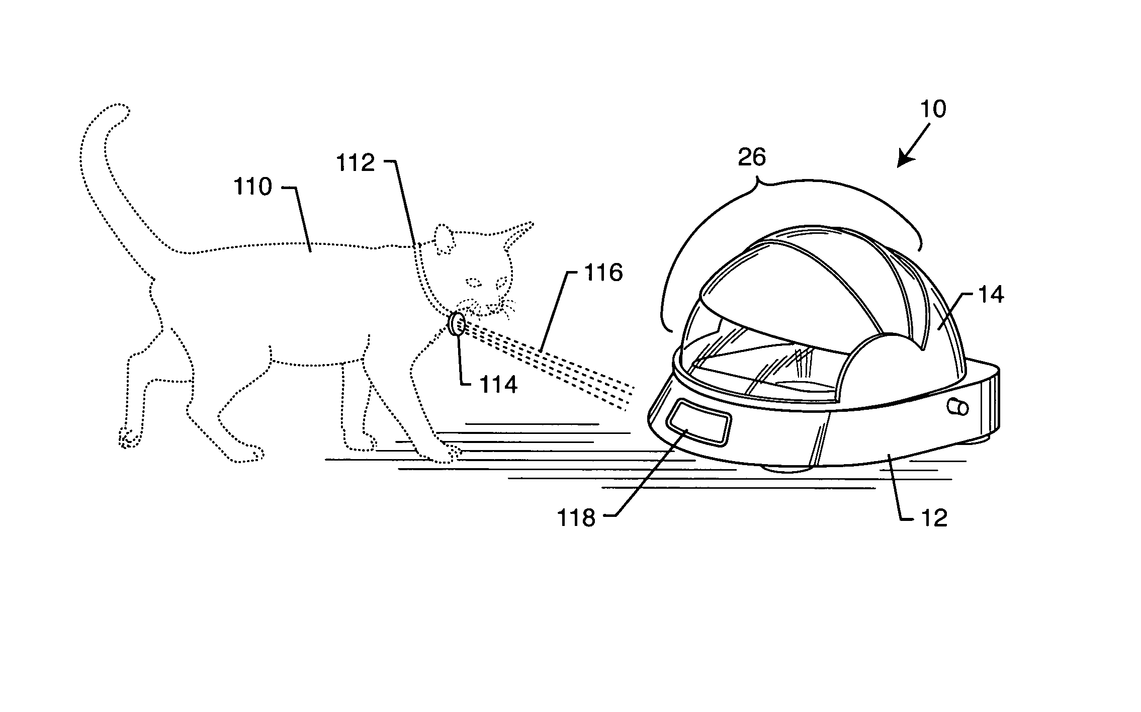 System and method for providing selective access to animal food