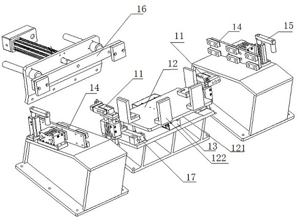 Flanging and bending equipment for metal plate shell of range hood