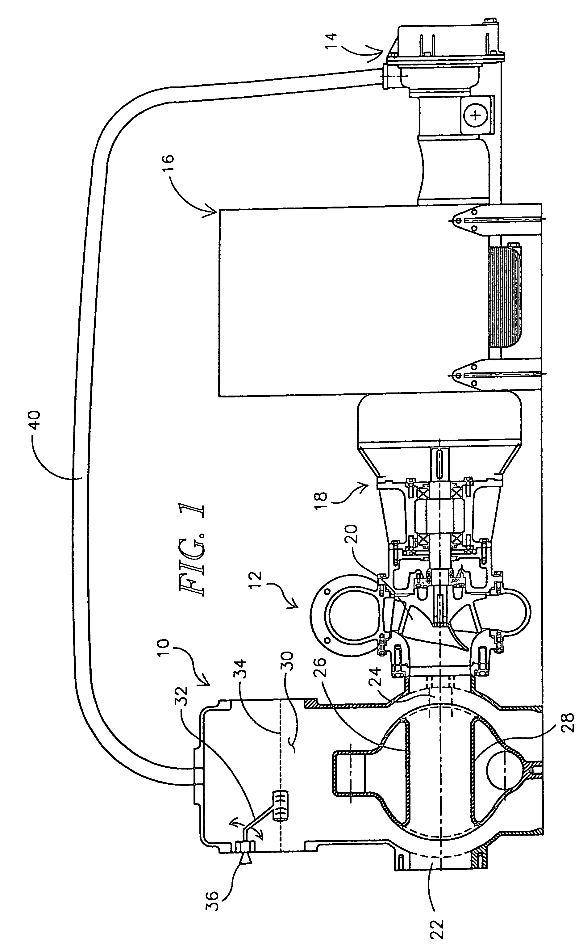 Pump system with vacuum source