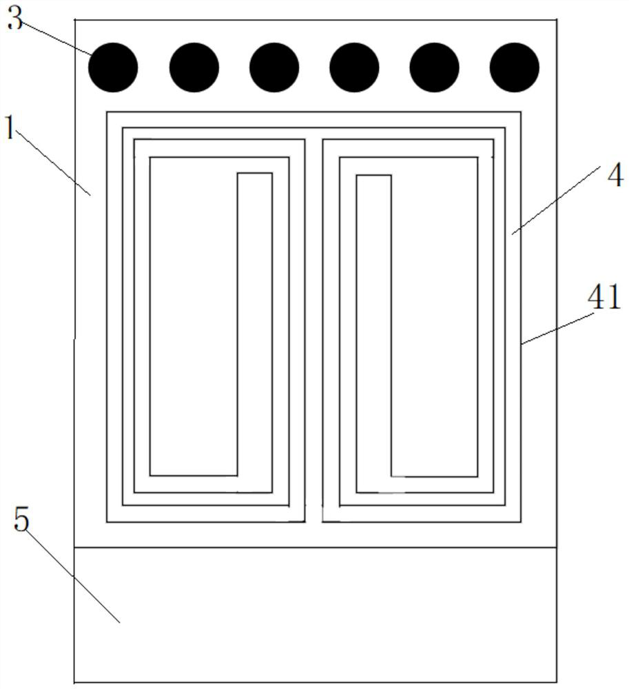 Half-mode substrate integrated waveguide liquid crystal adjustable filter with embedded coupling metal wires