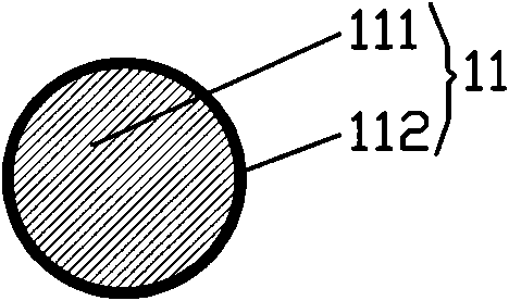 Copper-clad aluminum flexible cable and manufacture method thereof