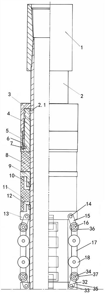 Casing centralizer for well cementation construction and method