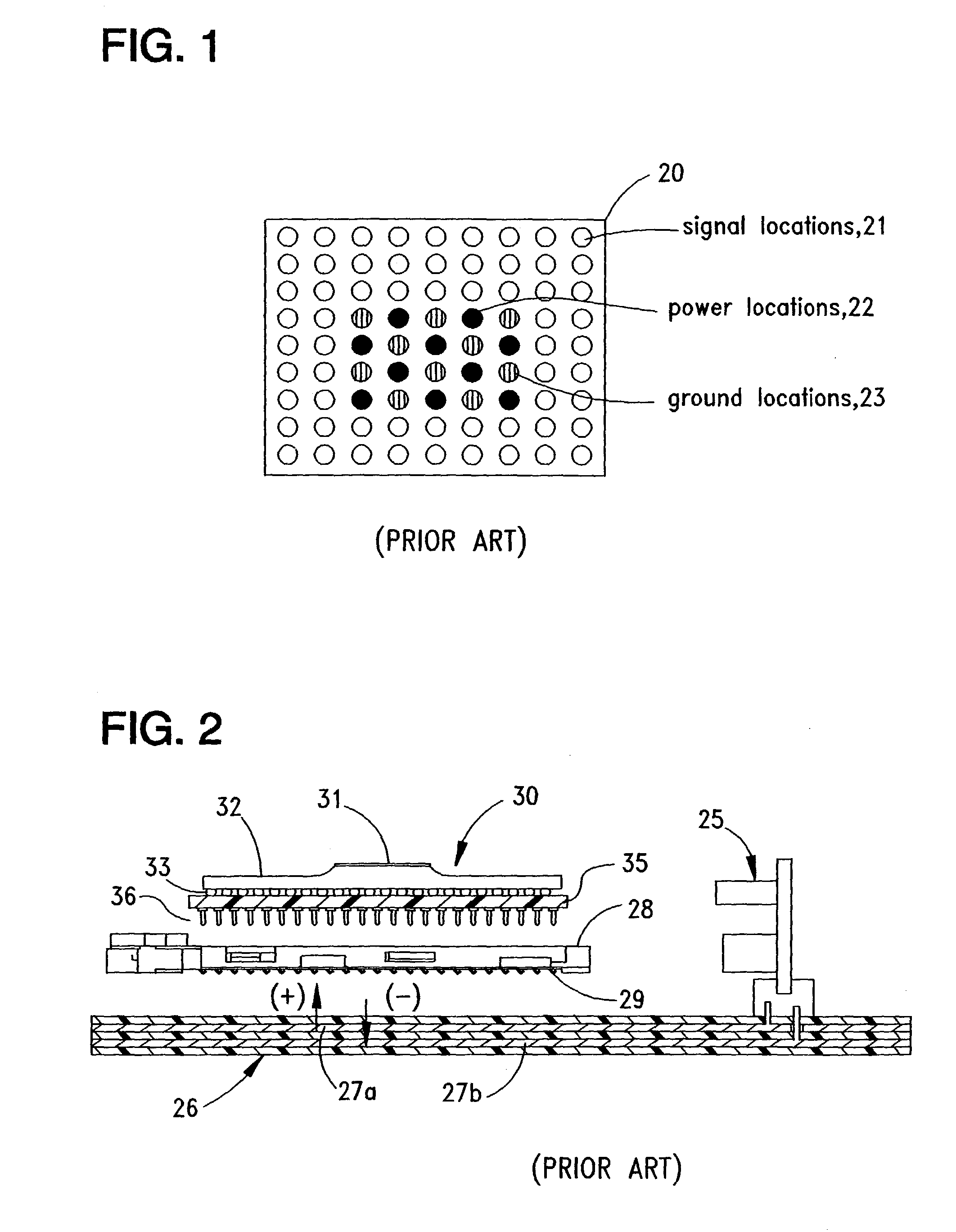 Power delivery to base of processor