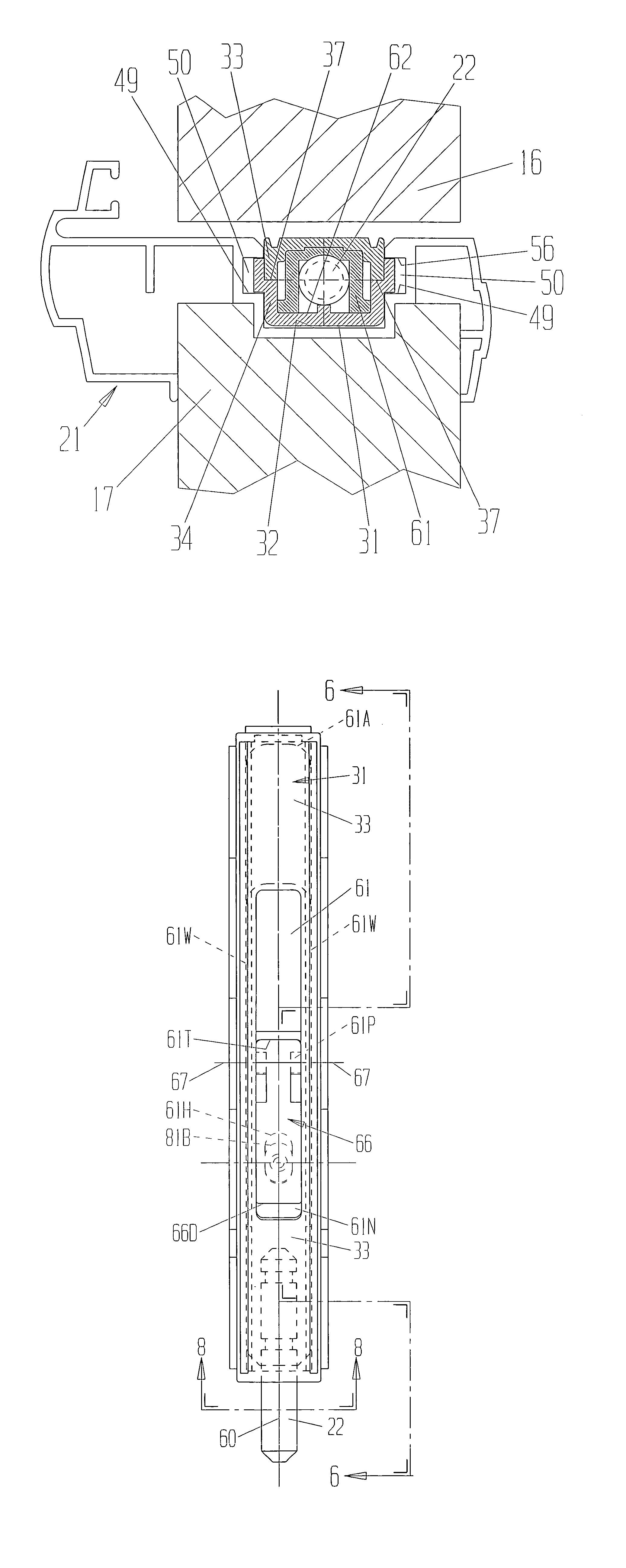 Slide bolt locking systems