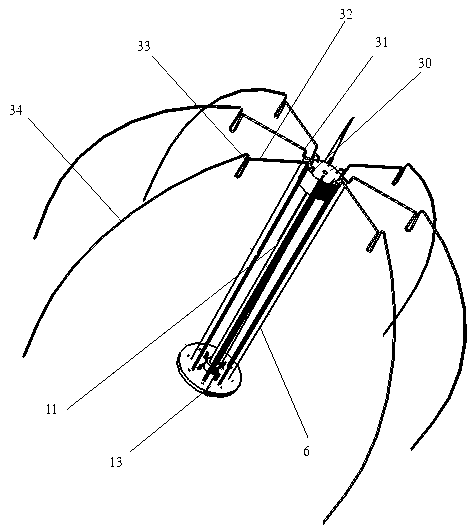 Jellyfish imitation robot and control method thereof