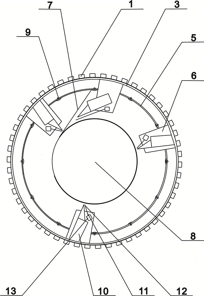 Winding reel with electric power transmission and heating functions