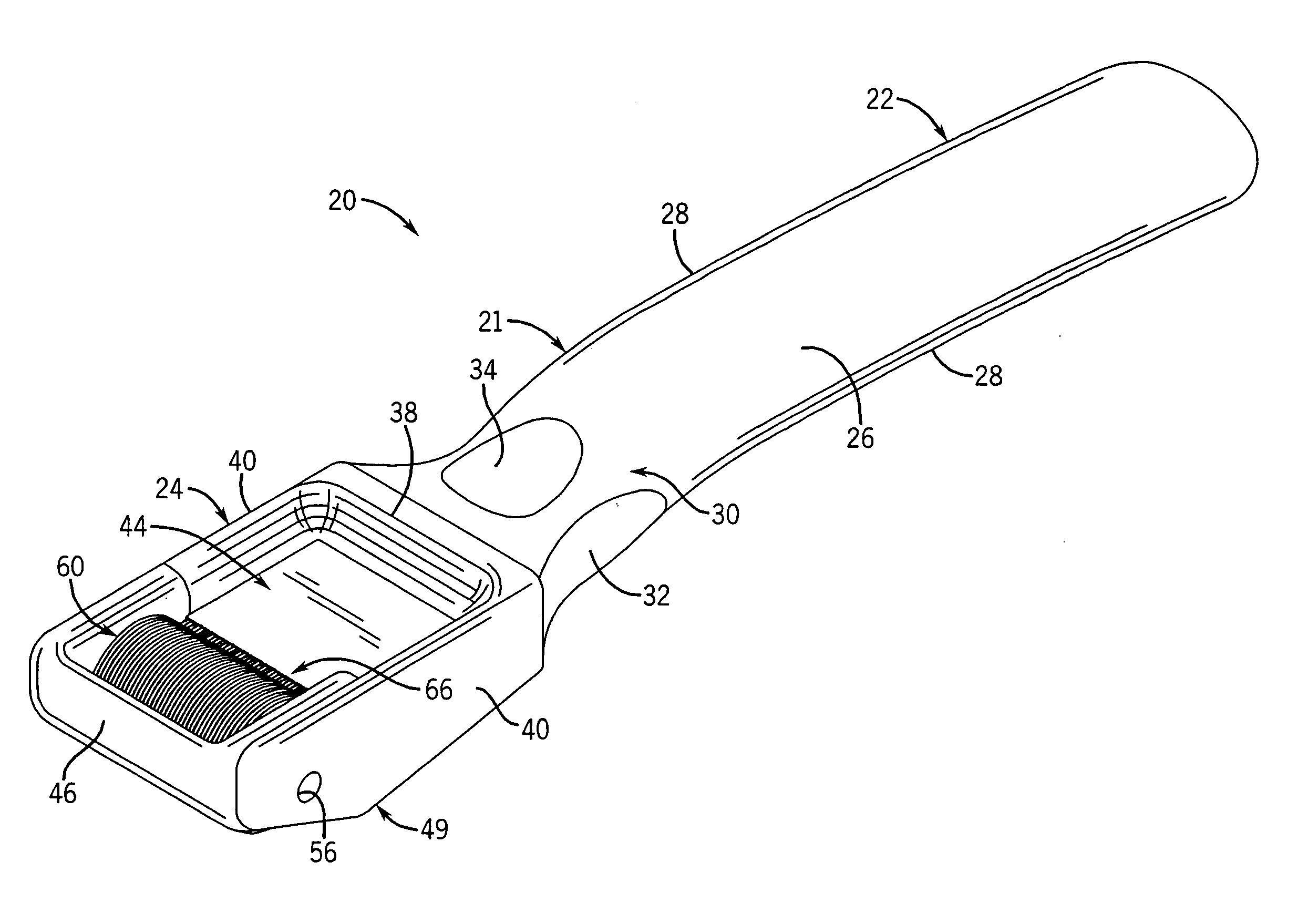 Method and apparatus for processing dermal tissue