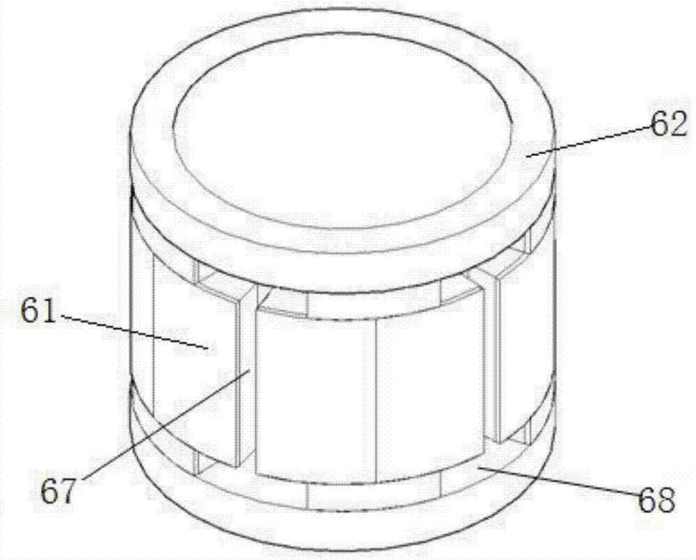 Grooving type longitrorse compound ultrasonic motor