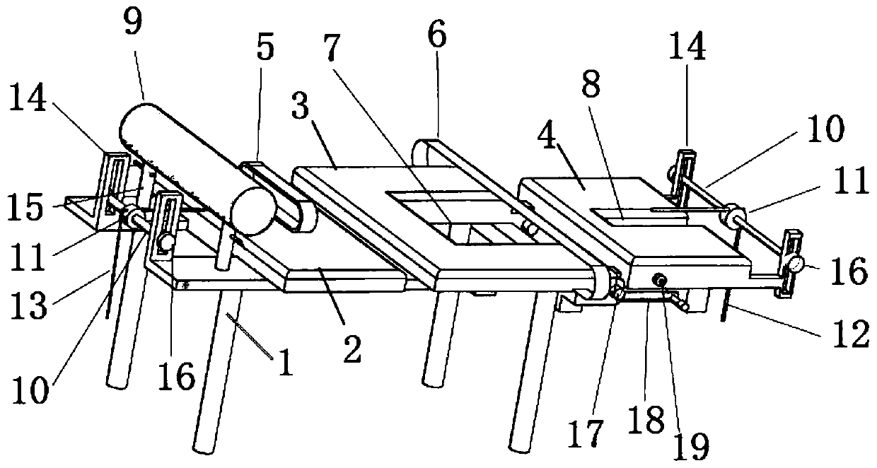 Cervical vertebra and lumbar vertebra traction bed and using method thereof