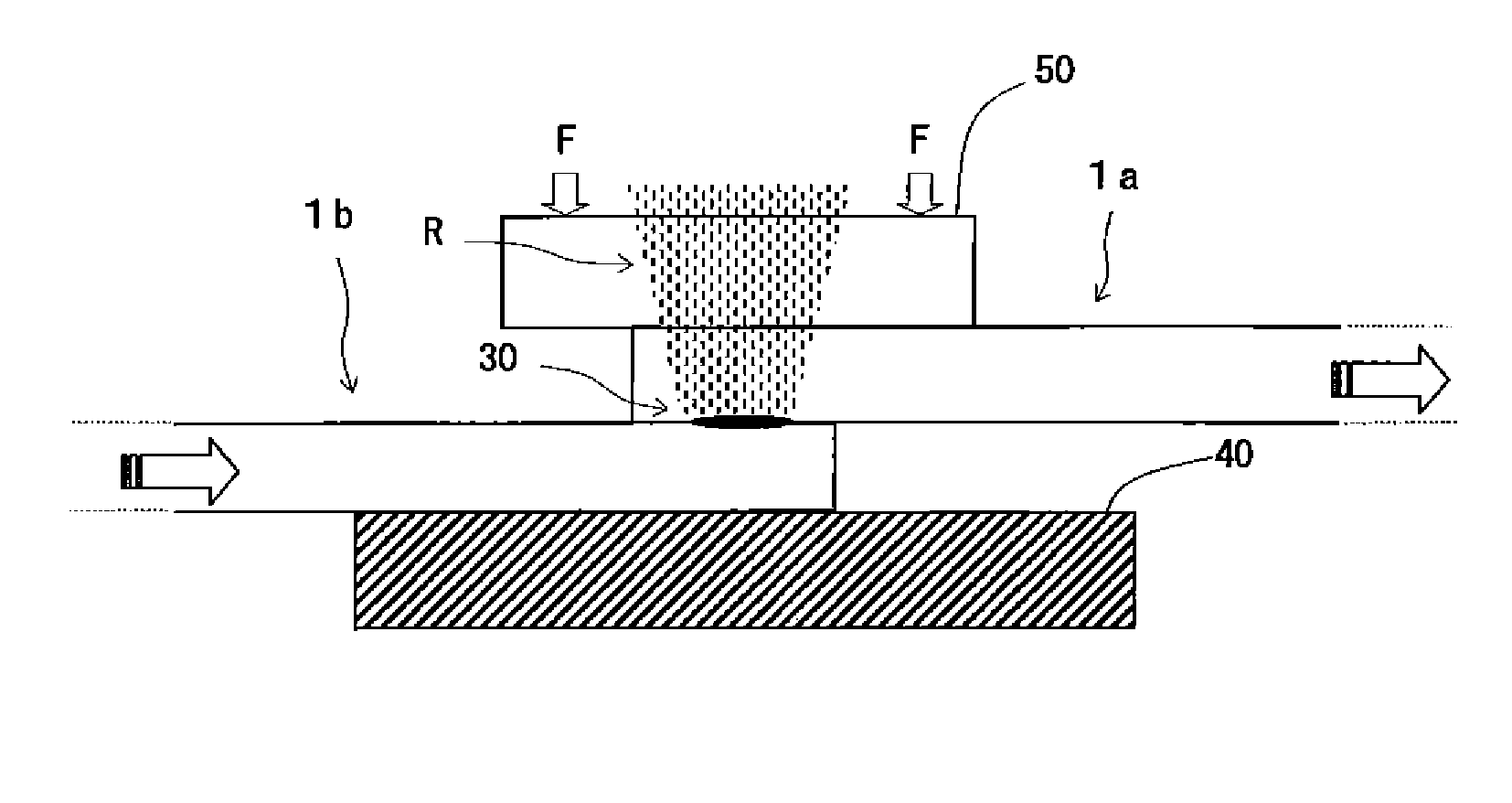 Method of bonding polymer film, and method of producing polarizing film