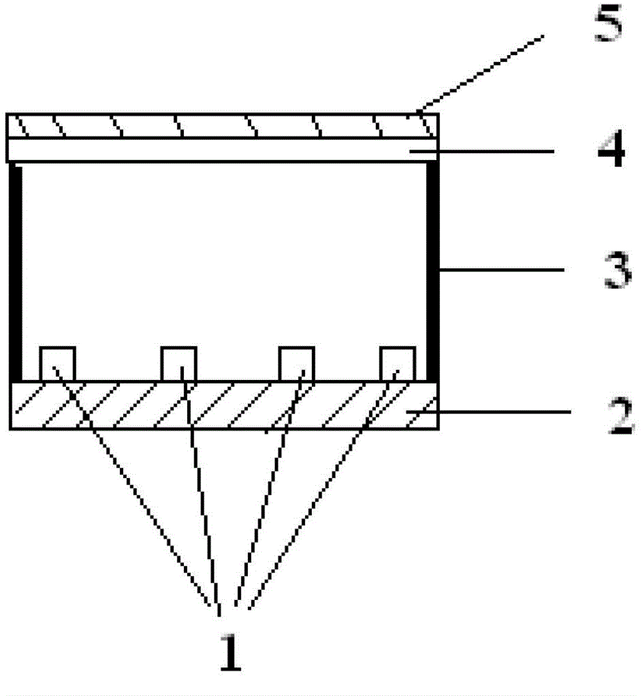 White light emitting device based on purple LED